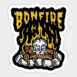 Bonfire Sticker